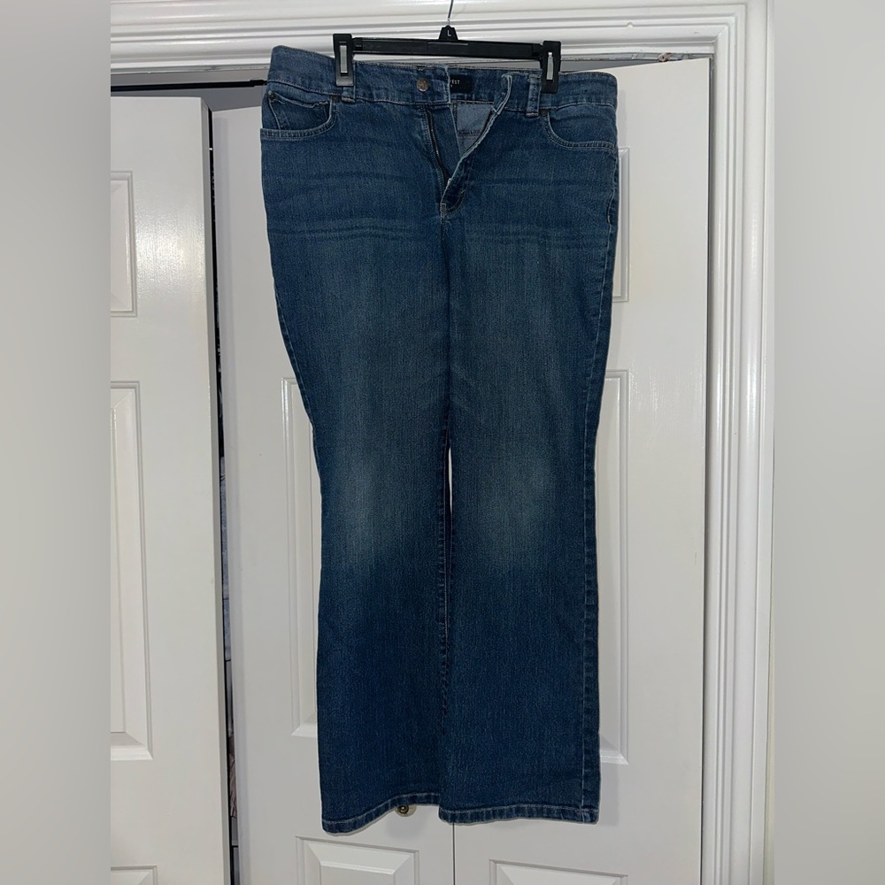 Nine West Dark Blue Boot Cut Jeans